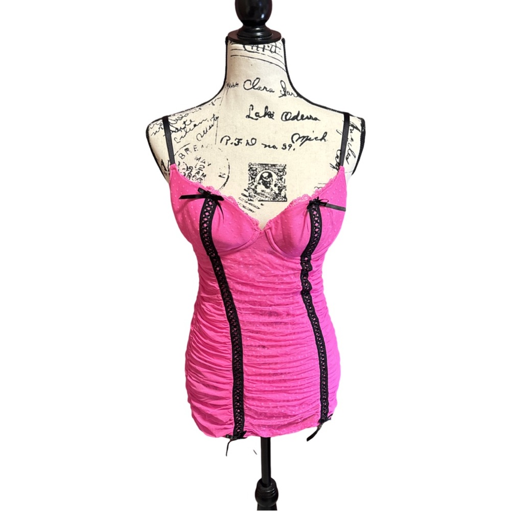 Victoria’s Secret “Sexy Little Things” Polka Dot Lace Teddy